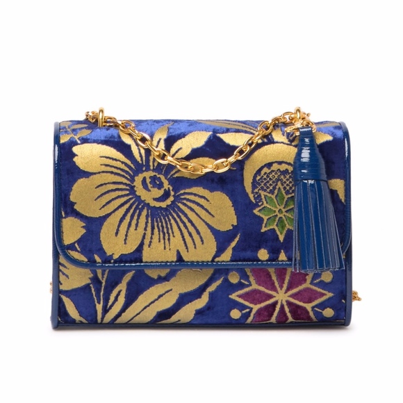 Tory Burch Handbags - Tory Burch Cosmic Floral Crossbody Bag